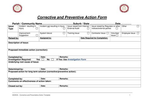 corrective action report for metal fabricators|Everything You Wanted to Know About Corrective Action, .